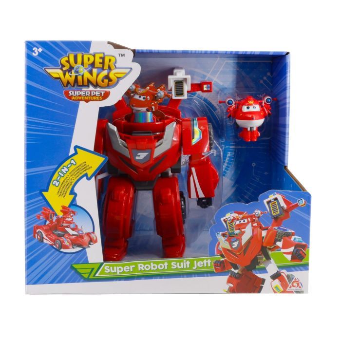 Игровой набор Super Wings Super Robot Suit Джетт (Jett) (EU770351) изображение 3