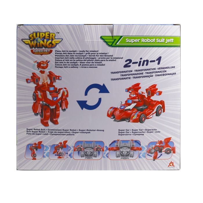 Игровой набор Super Wings Super Robot Suit Джетт (Jett) (EU770351) изображение 5