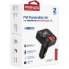 FM модулятор Promate PowerTune 30w USB-A OTG/USB-A QC3.0/USB-C BLACK (powertune-30w.black) зображення 2