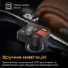 FM модулятор Promate PowerTune 30w USB-A OTG/USB-A QC3.0/USB-C BLACK (powertune-30w.black) зображення 5
