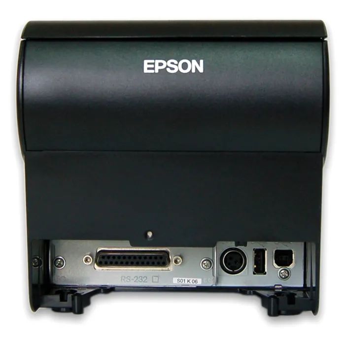 Принтер чеков Epson TM-T88VII USB, Ethernet, Serial, PS, Buzz, Black (C31CJ57112) изображение 4