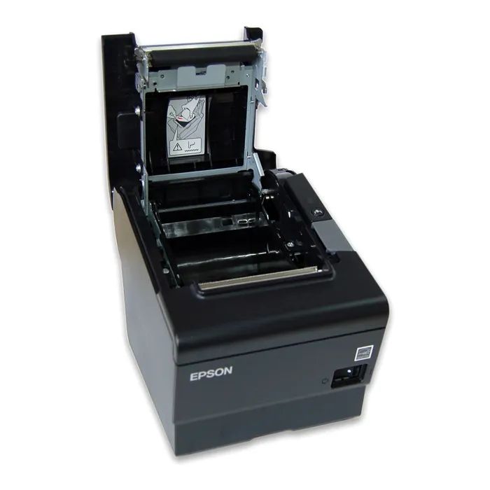 Принтер чеков Epson TM-T88VII USB, Ethernet, Serial, PS, Buzz, Black (C31CJ57112) изображение 5