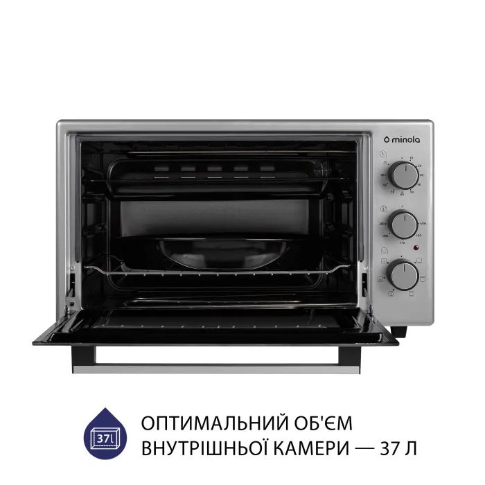 Электропечь Minola FOET 3714 BL изображение 2