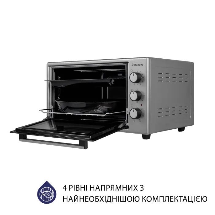 Электропечь Minola FOET 3714 BL изображение 8