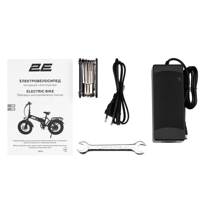 Электровелосипед 2E EB16 20", Чорний (EB16) изображение 8