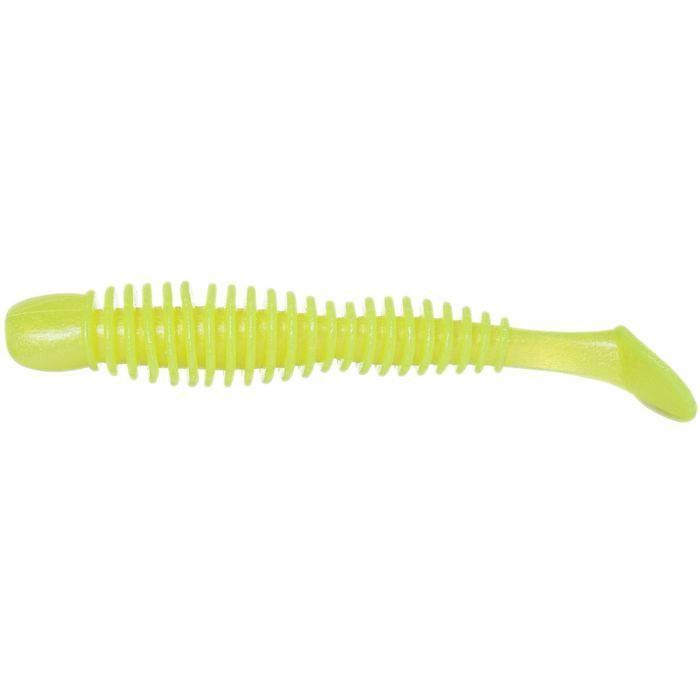 Силикон рыболовный Reins Bubbling Shad 4" 416 Glow Pearl Chart (8 шт/уп.) (1552.07.66)