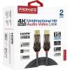 Кабель мультимедійний HDMI M to HDMI M 15.0m V2.0 Promate (prolink4k60-15m) зображення 2