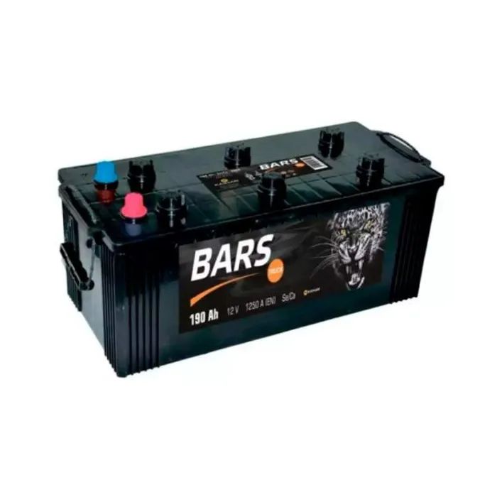 Акумулятор автомобільний Bars 190Ah бокова(+/-) (1250EN) зображення 2