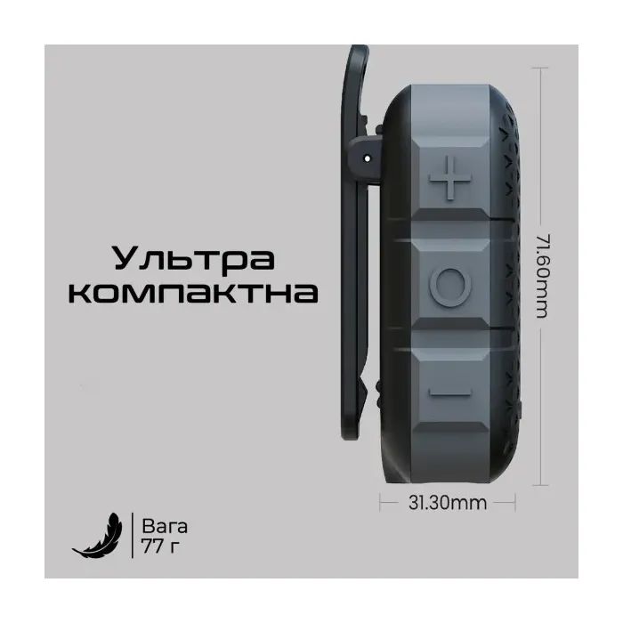 Акустическая система HiFuture Pocket-S Grey/Blue (pocket-s.greyblue) изображение 3