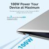 Дата кабель USB-C to 2xUSB-C 1.5m 5.0A Silicone Type Green Vention (CTMGG) зображення 2