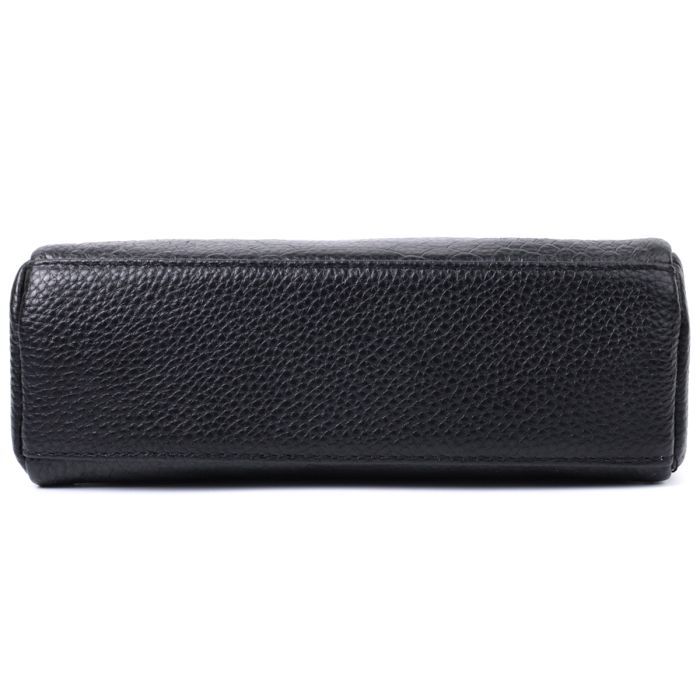 Сумка Vintage Из натуральной кожи Черная (22799) изображение 8