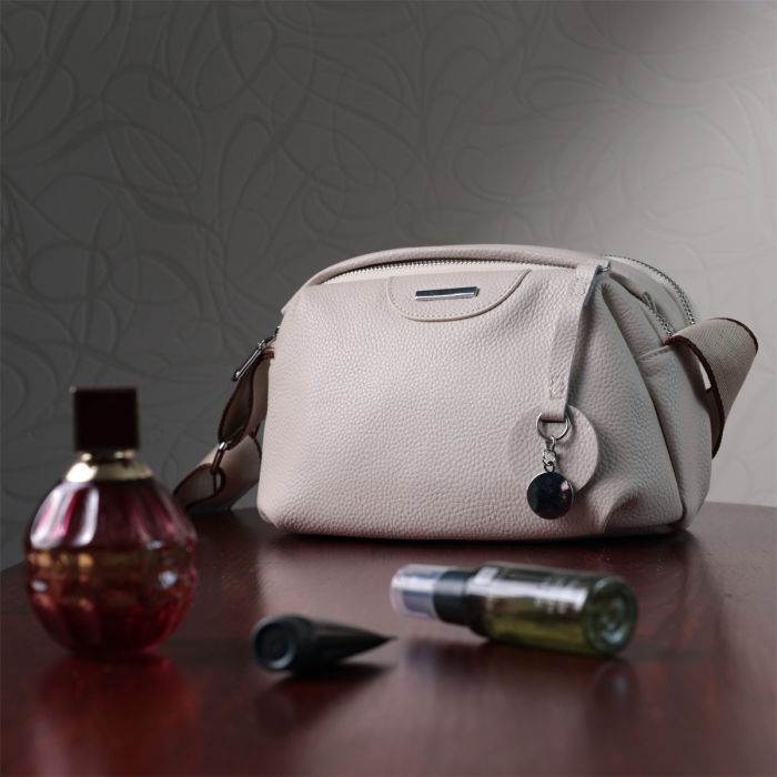 Сумка Vintage Из натуральной кожи Белая (22593) изображение 12