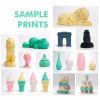 Пластик для 3D-принтера eSUN ePLA-Matte, 1,75мм, 1кг, mint (ePLA-Matte-P175MG1) изображение 9