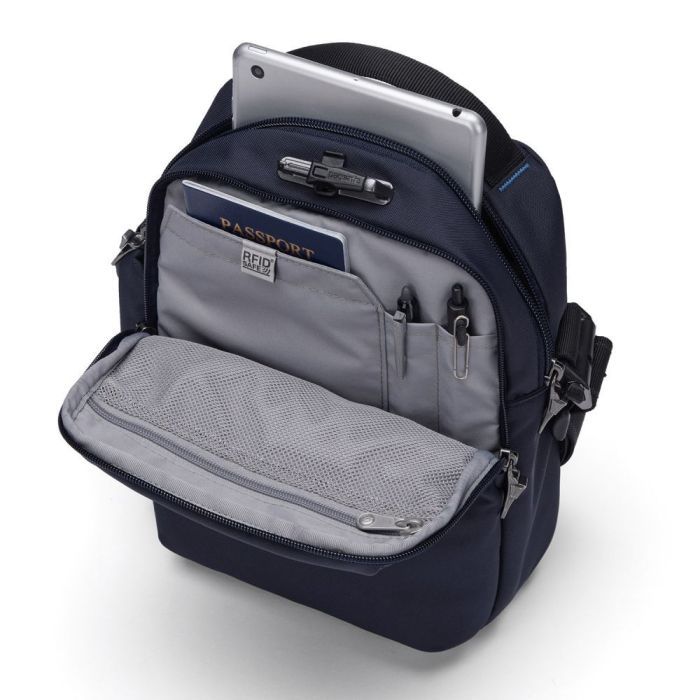 Сумка Pacsafe V Tour Crossbody Темно-синяя (61110658) изображение 8