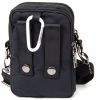 Сумка Vintage На пояс нейлон Черная (20645) изображение 2