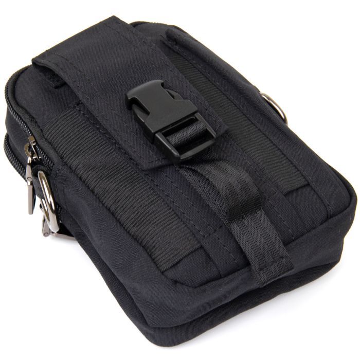 Сумка Vintage На пояс нейлон Красная (20647) изображение 6