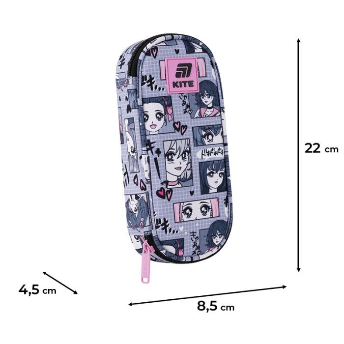 Пенал Kite 599 Anime Girl (K25-599-9) изображение 2