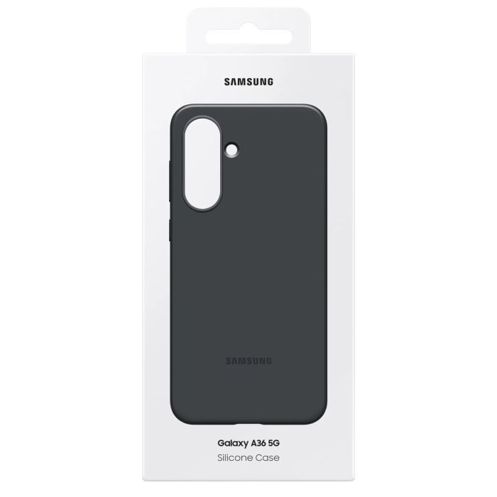 Чехол для мобильного телефона Samsung для Galaxy A36 (A366), Silicone Case black (EF-PA366CBEGWW) изображение 6