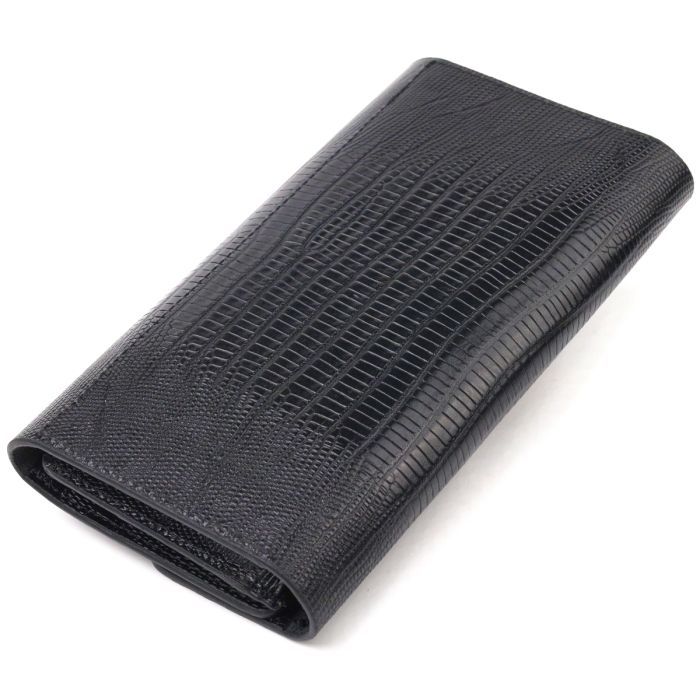 Гаманець Canpellini З натуральної шкіри Чорний (21664) зображення 2