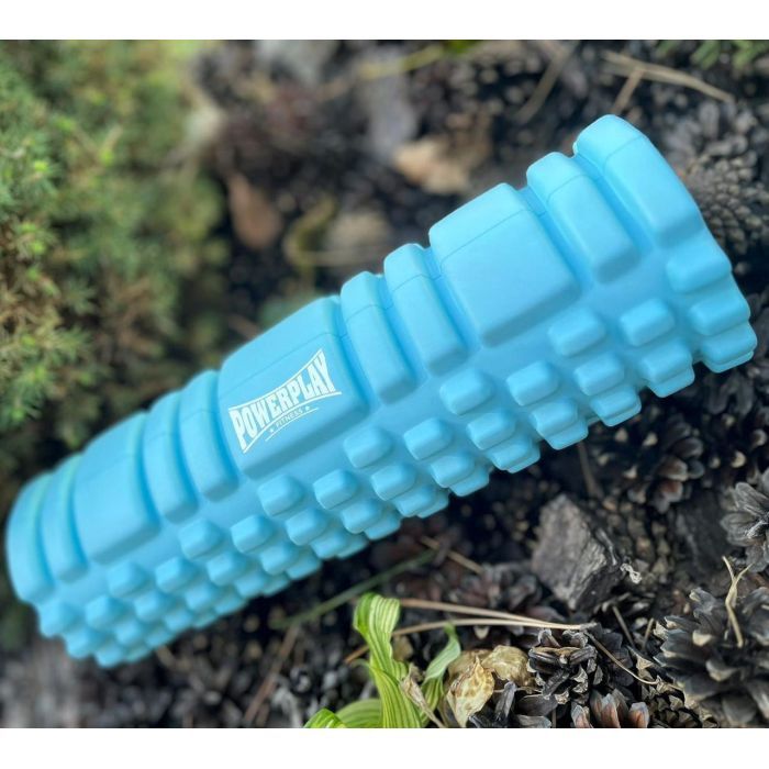 Масажний ролик PowerPlay 4342 Massage Roller 30x10см Синій (PP_4342_Blue) зображення 3