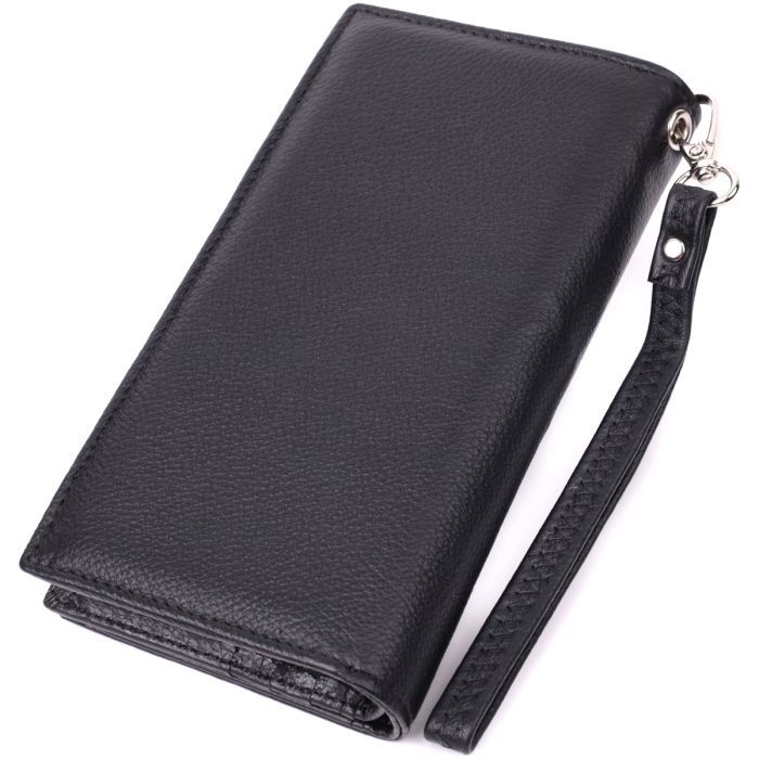 Гаманець ST Leather З натуральної шкіри Бордовий (22534) зображення 2