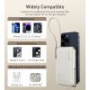 Батарея універсальна Choetech Magnetic Wireless 10000mAh 20W, PD, Qi-15W, USB-C In/Out, buid-in cabel, White (B735-CCWH) зображення 6