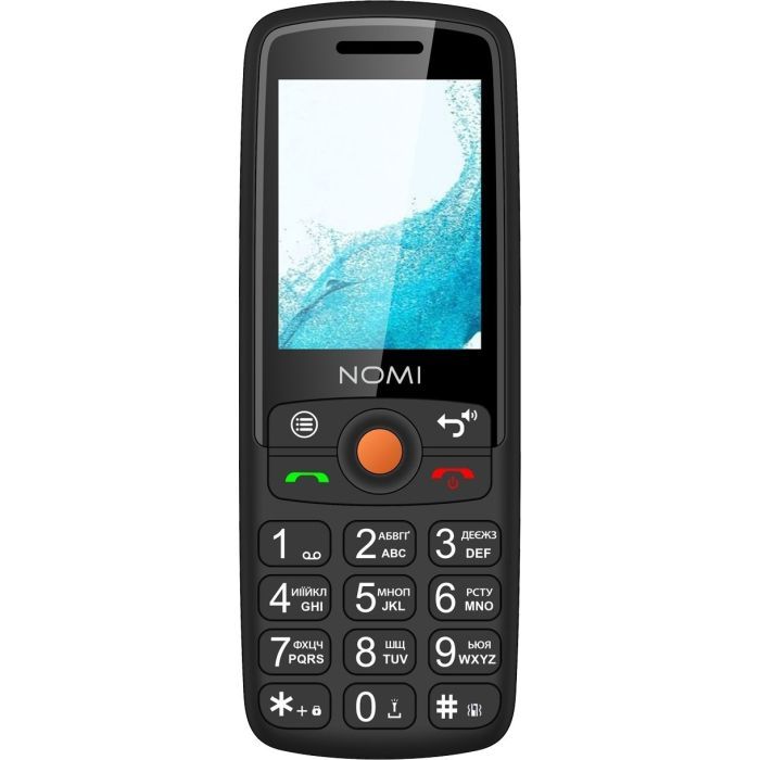 Мобільний телефон Nomi i2440 Black зображення 2