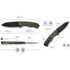 Нож Civivi Placoid, Green G10, Darkwash (C23079-3) изображение 10
