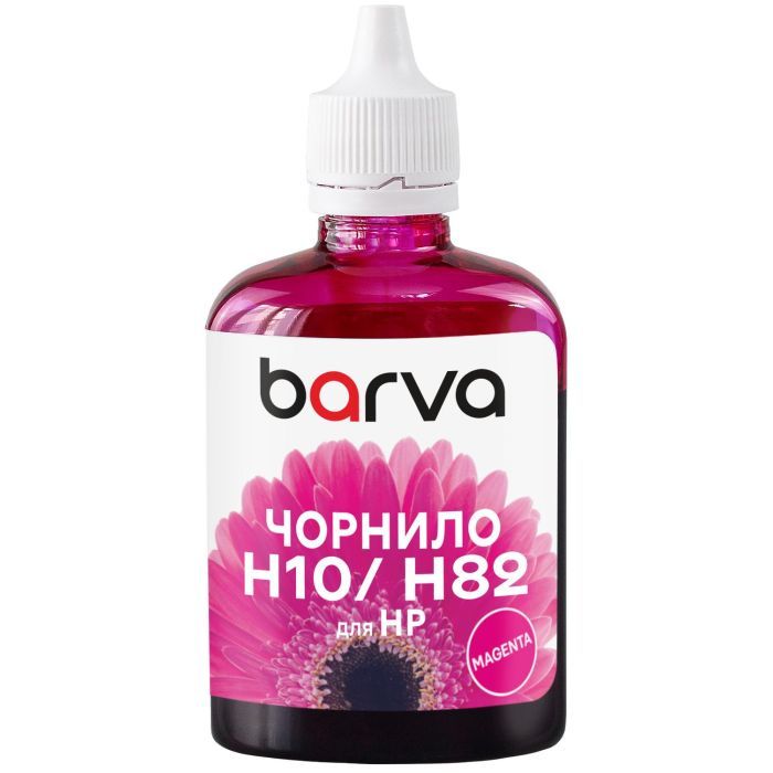 Чернила Barva HP 10/11/13/82/88 100ml magenta, water-soluble (H10-670)