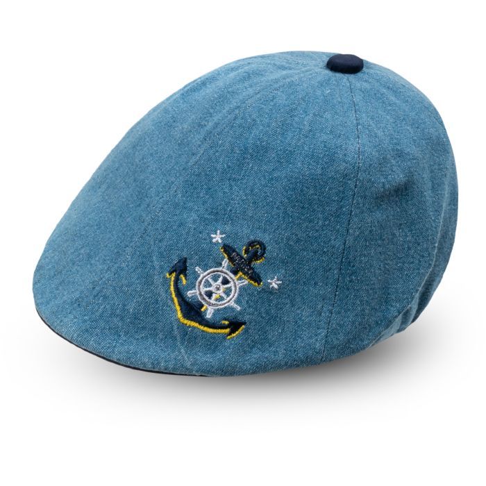 Кепка детская Kitti джинсовая (Y8140-1-48B-blue)