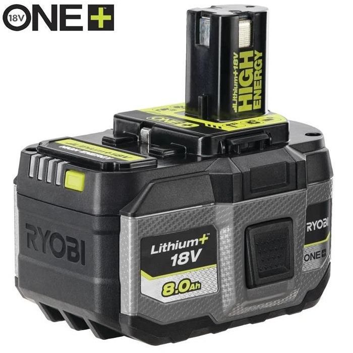 Аккумулятор к электроинструменту Ryobi ONE+ RB1880T High Energy Lithium+, 18V, 8Ah, 1.3кг (5133006264)