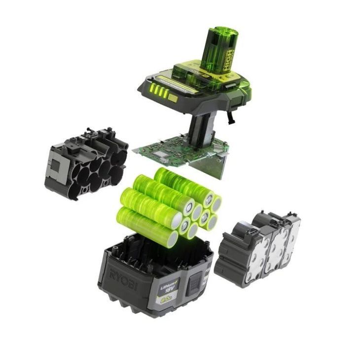 Аккумулятор к электроинструменту Ryobi ONE+ RB1880T High Energy Lithium+, 18V, 8Ah, 1.3кг (5133006264) изображение 6