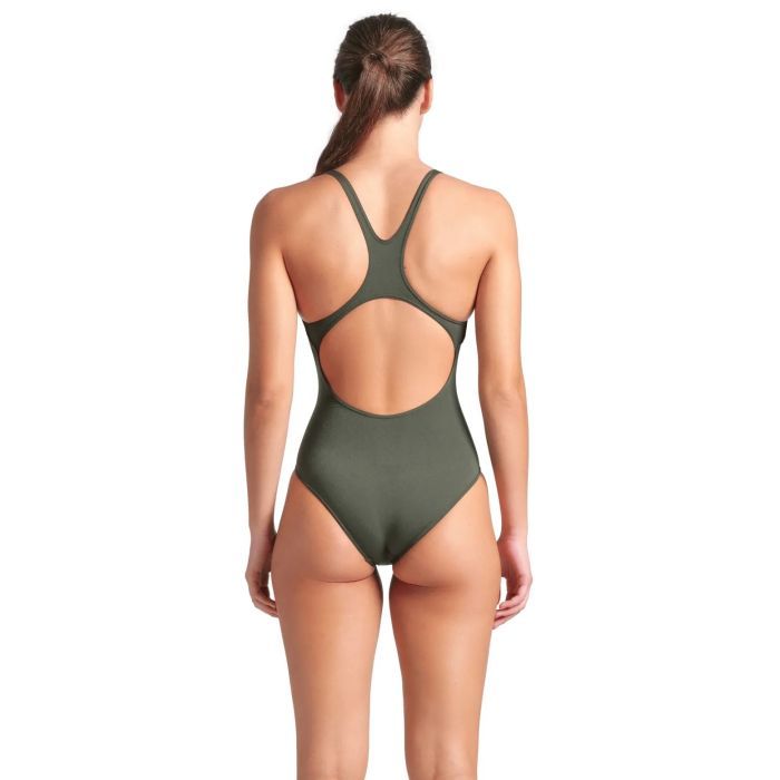 Купальник Arena Team Swimsuit Swim Pro Solid 004760-660 темно-зелений 36 (3468337481843) изображение 2