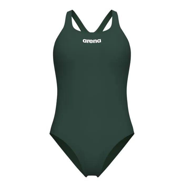 Купальник Arena Team Swimsuit Swim Pro Solid 004760-660 темно-зелений 36 (3468337481843) изображение 3