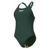 Купальник Arena Team Swimsuit Swim Pro Solid 004760-660 темно-зелений 36 (3468337481843) изображение 4