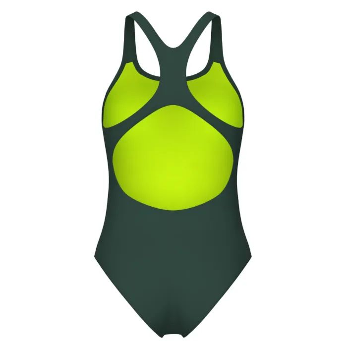 Купальник Arena Team Swimsuit Swim Pro Solid 004760-660 темно-зелений 36 (3468337481843) изображение 5