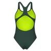 Купальник Arena Team Swimsuit Swim Pro Solid 004760-660 темно-зелений 36 (3468337481843) изображение 5