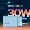 Зарядний пристрій Canyon 30CL OnCharge USB-C PD30W Light Blue (CNE-CHA30CLLBL) зображення 6