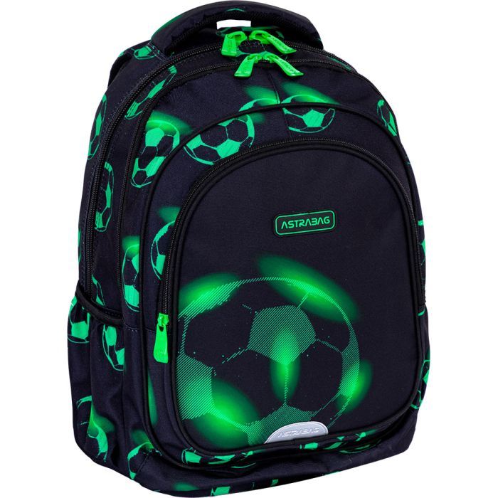 Рюкзак школьный Astrabag AB300 NEON FOOTBALL (502024102) изображение 3