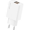 Зарядний пристрій Grand-X CH-15W 2xUSB 10.5W Black (CH-15W) зображення 2