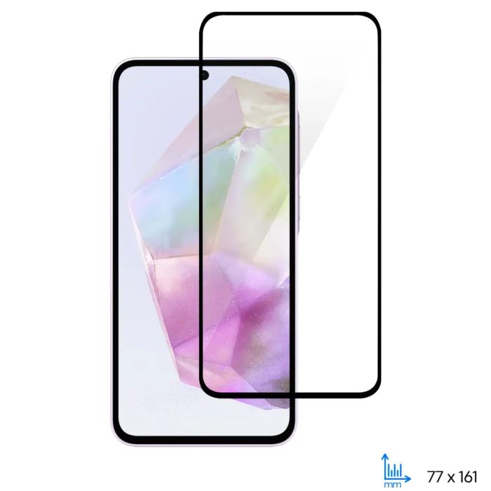 Стекло защитное 2E Samsung Galaxy A35 5G (A356) 2.5D FCFG black (2E-G-A35-SMFCFG-BB)