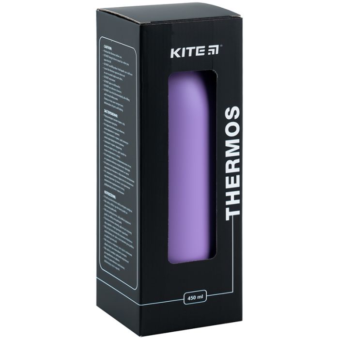 Термос Kite 450 мл персиковий (K24-1208-1) изображение 4