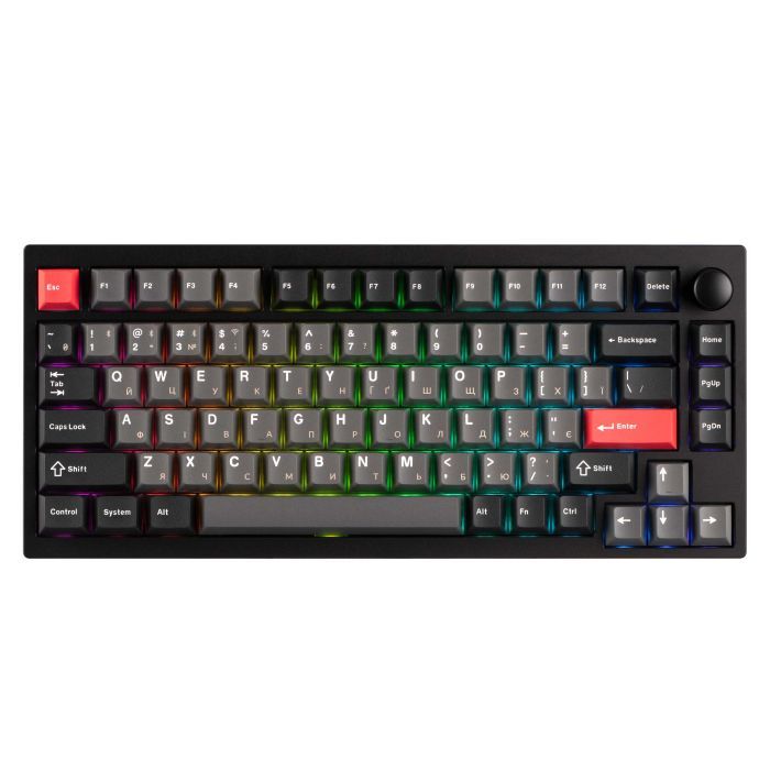 Клавиатура Lemokey P1 Pro Super Banana RGB Wireless/Bluetooth/USB Space Silver (P1P-X4-UA)