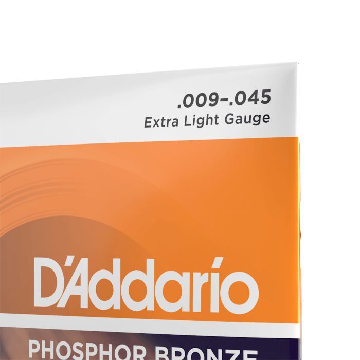 Струни для гітари D'Addario Phosphor Bronze 12-String Extra Light (09-45) (EJ41) зображення 4