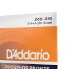 Струни для гітари D'Addario Phosphor Bronze 12-String Extra Light (09-45) (EJ41) зображення 4