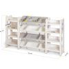 Детский стеллаж Mealux для книг и игрушек Oliver (KD-E028 White / Grey) изображение 2