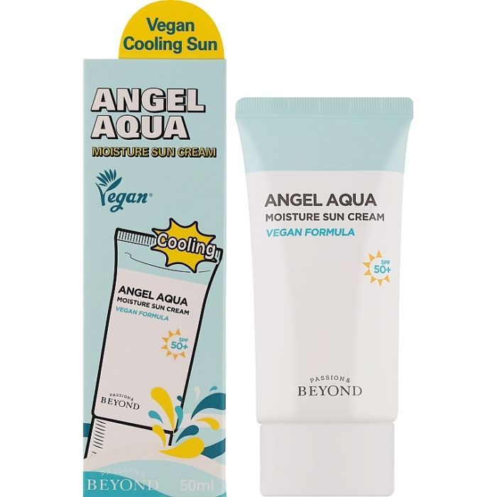 Средство от загара Beyond Angel Aqua Moisture Sun Cream SPF50+ PA+++ 50 мл (8801051259711) изображение 2 Средство от загара Beyond Angel Aqua Moisture Sun Cream SPF50+ PA+++ 50 мл (8801051259711) изображение 2