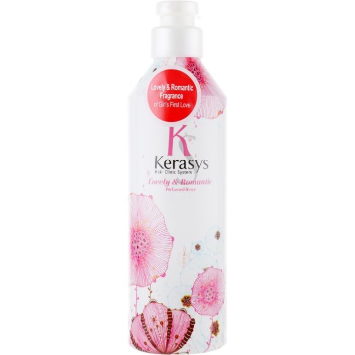 Кондиціонер для волосся KeraSys Lovely & Romantic Perfumed Rince 600 мл (8801046992739)
