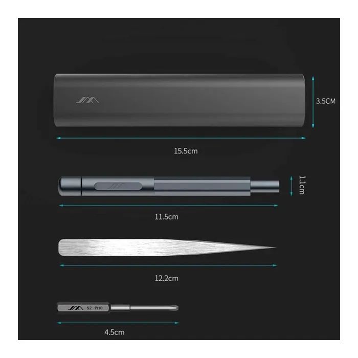 Отвертка Xiaomi JIMIHOME 18in1 Black (JM-GNT18) изображение 10