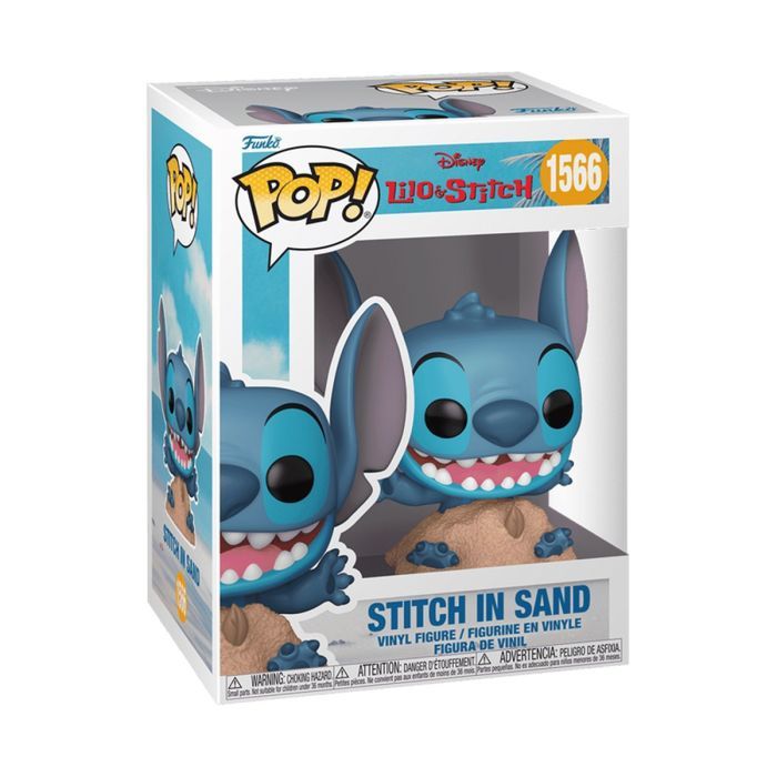 Фигурка Funko Pop серии Лило и Стич - Стич в песке (86276)